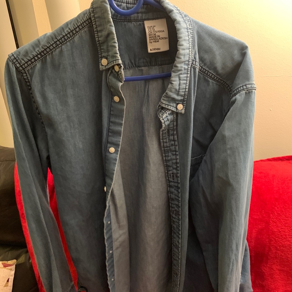 H&M Jean shirt